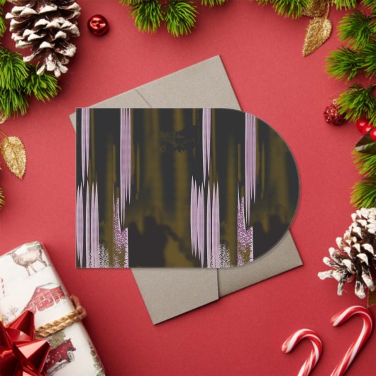 建物の白黒写真 アクリル招待状 (インサイチュ (クリスマス))