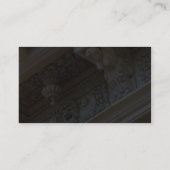 建物の石造りの仕事 名刺 (裏面)