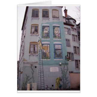 建物の絵画の建物