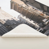 建物の間に道路の側面に駐車した車 シェルパブランケット (3/4)