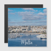 建物や船モダン等のスリーマ港 (正面/裏面)