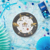 建物アドベンチャーでエキサイティングな少年の誕生日 ペーパープレート (パーティー)