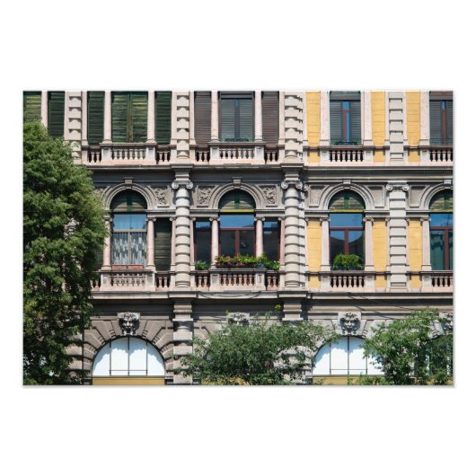 建物アートインミラノ フォトプリント            (正面)