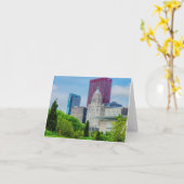 建物インシカゴカード カード (黄色い花)