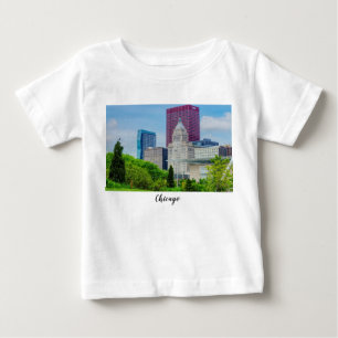 建物インシカゴベビーTシャツ ベビーTシャツ
