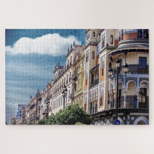 建物インセビラ，スペイン ジグソーパズル (横)