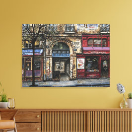 建物インパリスウォーターユニークカラー キャンバスプリント