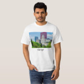 建物イン・シカゴTシャツ Tシャツ (正面フル)