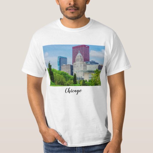建物イン・シカゴTシャツ Tシャツ (正面)