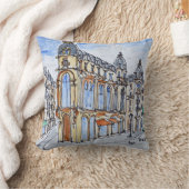 建物オンルールルームールパリス クッション (ブランケット)