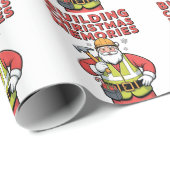 建物クリスマスメモリファミリーマッチング2025 ラッピングペーパー (ロールコーナー)