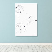 建物ゲーム3スタッキングレターBoDrawing 18 C キャンバスプリント (インサイチュ (ウッドフロア))