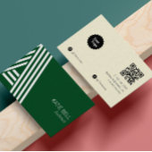 建物コントラクター後を追インスタグラムusダークグリーン 名刺