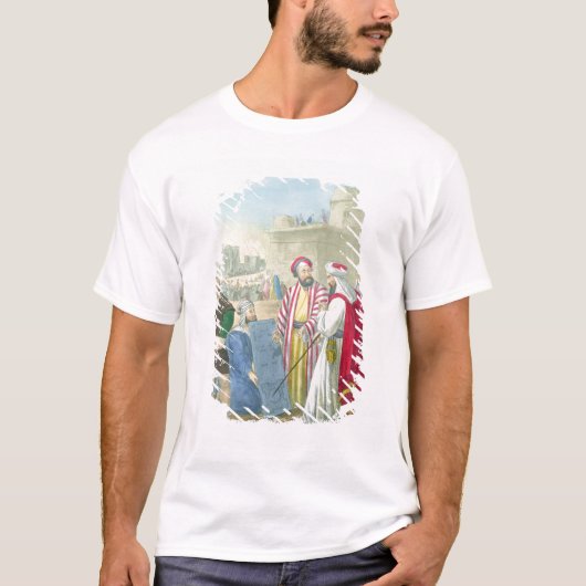 建物ザシティアンドタワーオブバベル Tシャツ (正面)