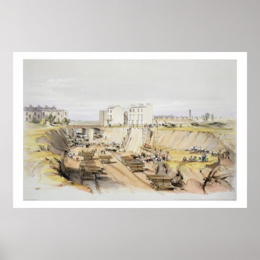 建物ザリテーニングウォールニアパーク通りカムド ポスター (正面)