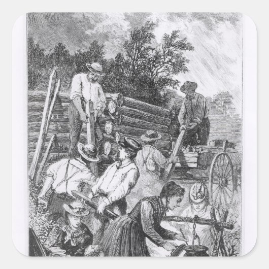 建物ザログキャビン スクエアシール (正面)