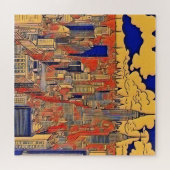 建物シティアート ジグソーパズル (横)