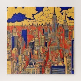 建物シティアート ジグソーパズル