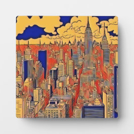 建物シティアート フォトプラーク