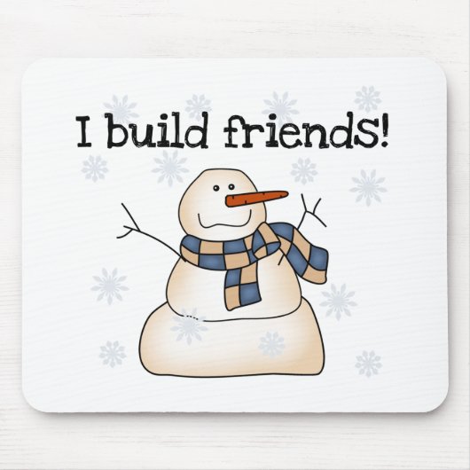 建物スノーフレンズTシャツ&ギフト マウスパッド (正面)