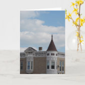 建物ズインヒストリックダウンタウン カード (黄色い花)