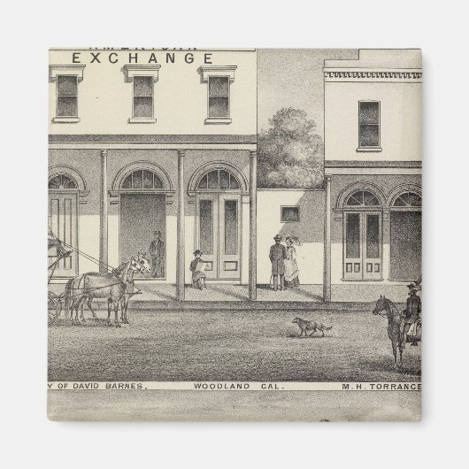 建物ズウッドランド マグネット (正面)