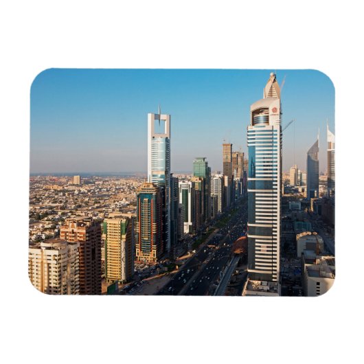 建物ズSheik Zayed Road，ドバイ マグネット (横)
