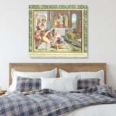 建物ソロモンの神殿、イラストレーション キャンバスプリント (インサイチュ (寝室))