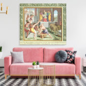 建物ソロモンの神殿、イラストレーション キャンバスプリント (インサイチュ (リビング))