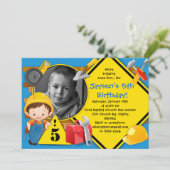 建物ソームおもしろい建築パーティの招待状 招待状 (スタンド正面)