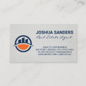 建物タウンロゴ |不動産実在代理業者 名刺 (正面)