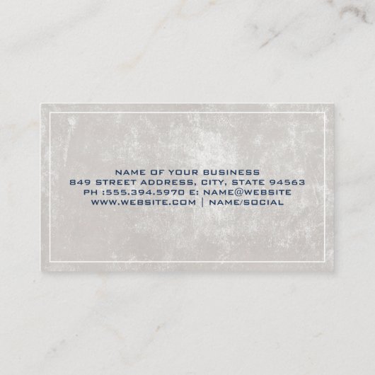 建物タウンロゴ 名刺 (裏面)