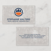 建物タウンロゴ 名刺 (正面/裏面)