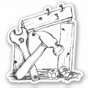 建物ツールスケッチ シール