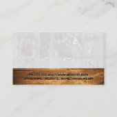 建物ツール |ホームアイコン |木石 名刺 (裏面)