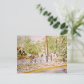 建物ドクターミッドレトン壁 ポストカード (スタンド正面)