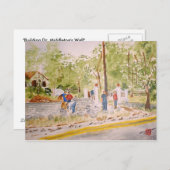 建物ドクターミッドレトン壁 ポストカード (正面/裏面)