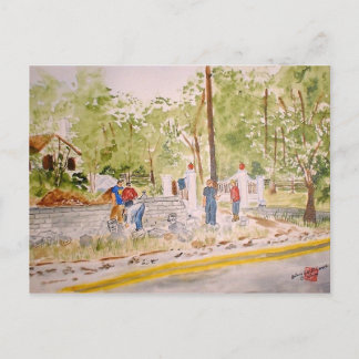 建物ドクターミッドレトン壁 ポストカード