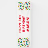 「建物パーソナライズされた·ブロック」バナー 横断幕 (縦)