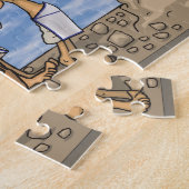 建物ピラミッド ジグソーパズル (側面)