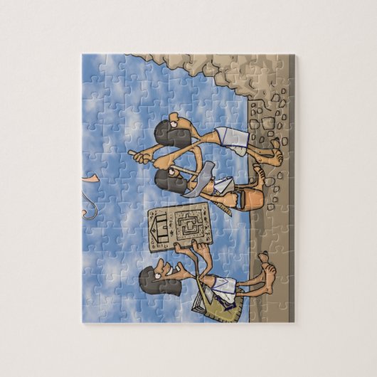 建物ピラミッド ジグソーパズル (縦)