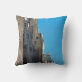 建物ファセズマンハッタンニューヨークシティUSA クッション (裏面)