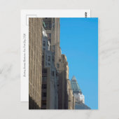 建物ファセズマンハッタンニューヨークシティUSA ポストカード (正面/裏面)