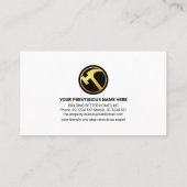 建物フレーム手書きツール 名刺 (裏面)