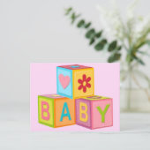 建物ブロックカード ポストカード (スタンド正面)