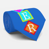 建物ブロックパーソナライズされたカラー先生ネクタイ ネクタイ (ロール)