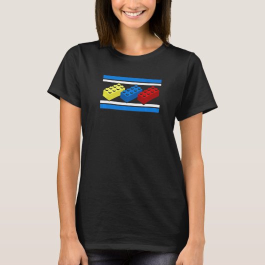 建物ブロックマスタービルダーエンジニアコン Tシャツ (正面)