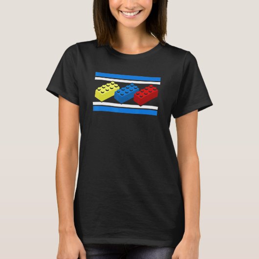 建物ブロックマスタービルダーエンジニアコン Tシャツ (正面)