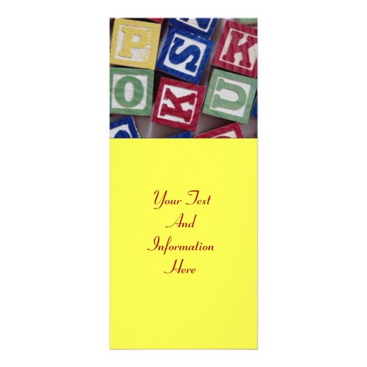 建物ブロックラックカード ラックカード (正面)