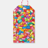 建物ブロック誕生日ギフトラベル 子供へ ギフトタグ (裏面)